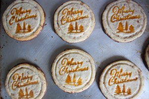 Chocolate Dipped Pecan Shortbread Cookies