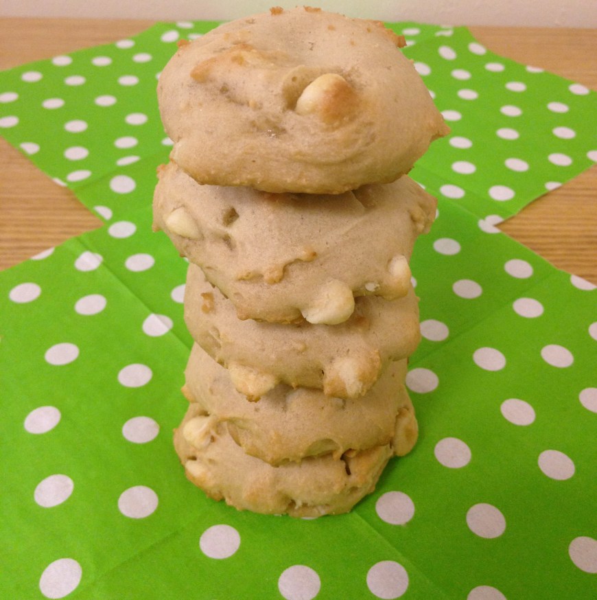 Greek Yogurt White Chocolate Chip Cookies