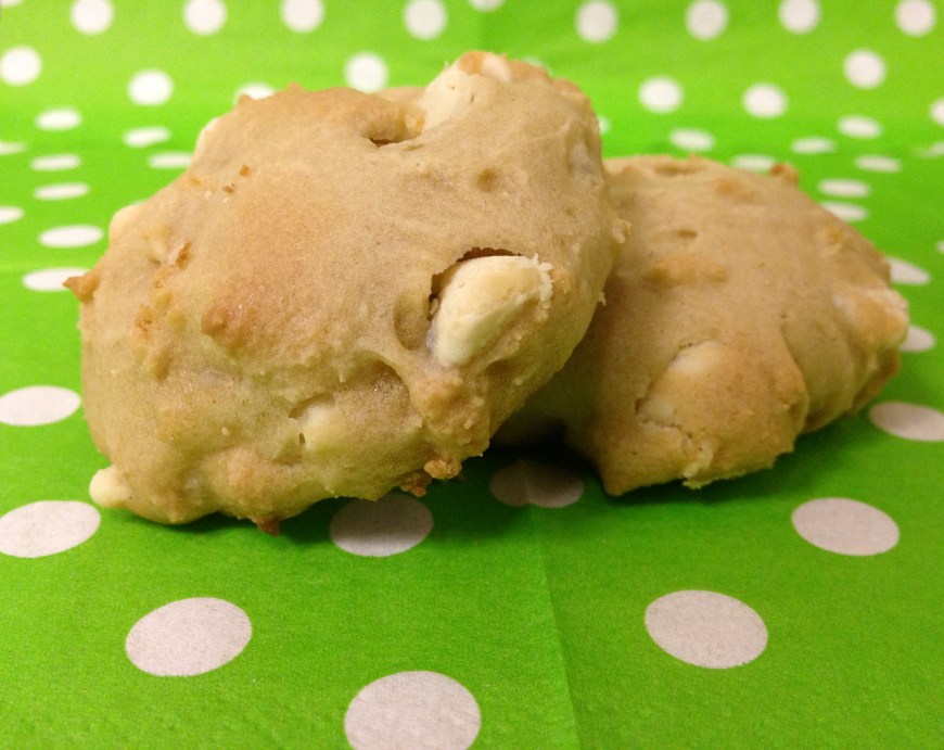 Greek Yogurt White Chocolate Chip Cookies