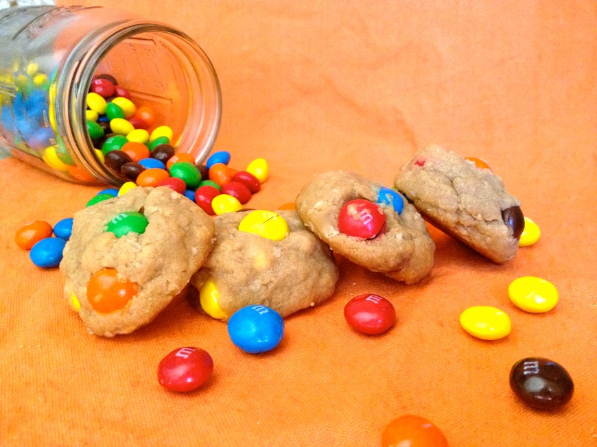 Peanut Butter M&M Cookies
