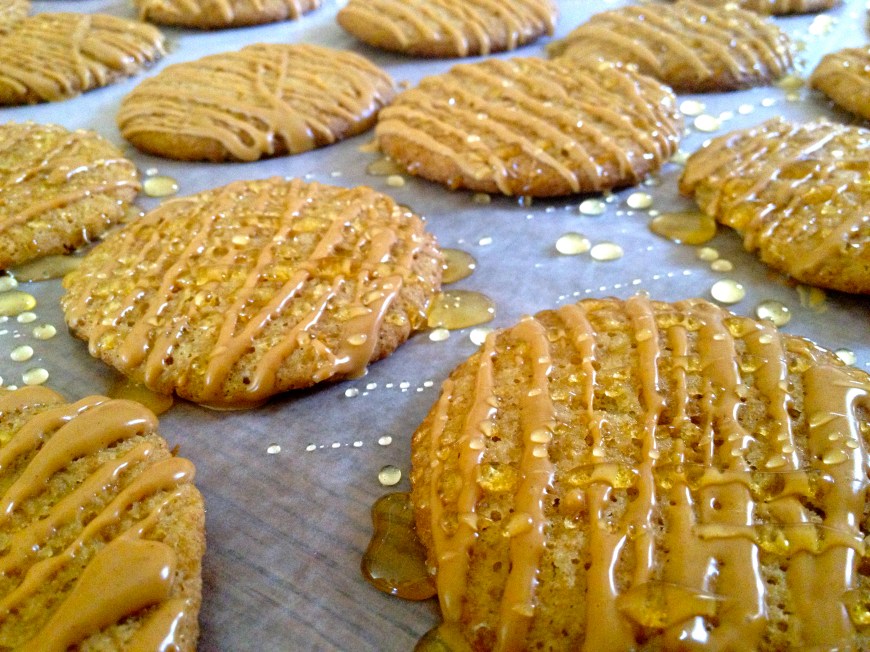 Peanut Butter & Honey Graham Cracker Cookies