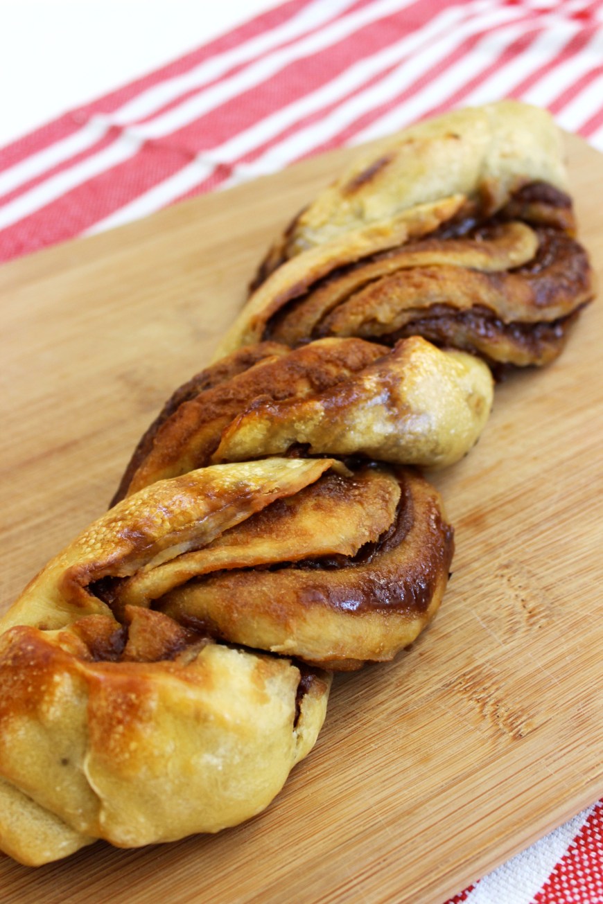 Braided Cookie Butter Bread 