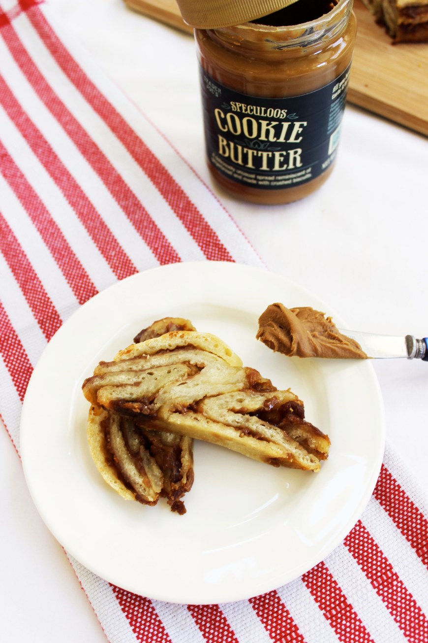 Braided Cookie Butter Bread 