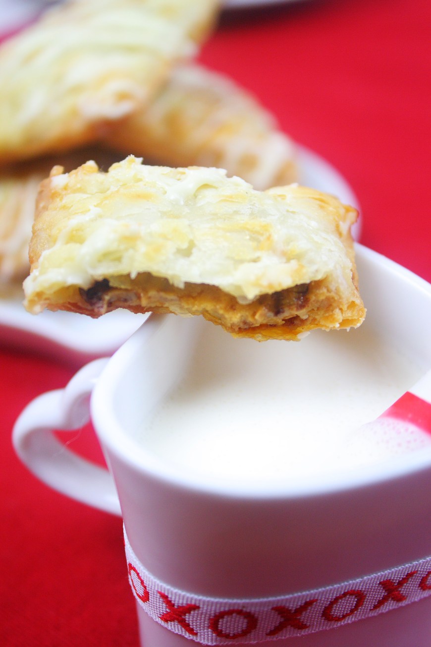 Peanut Butter & Nutella Pastry Puffs 