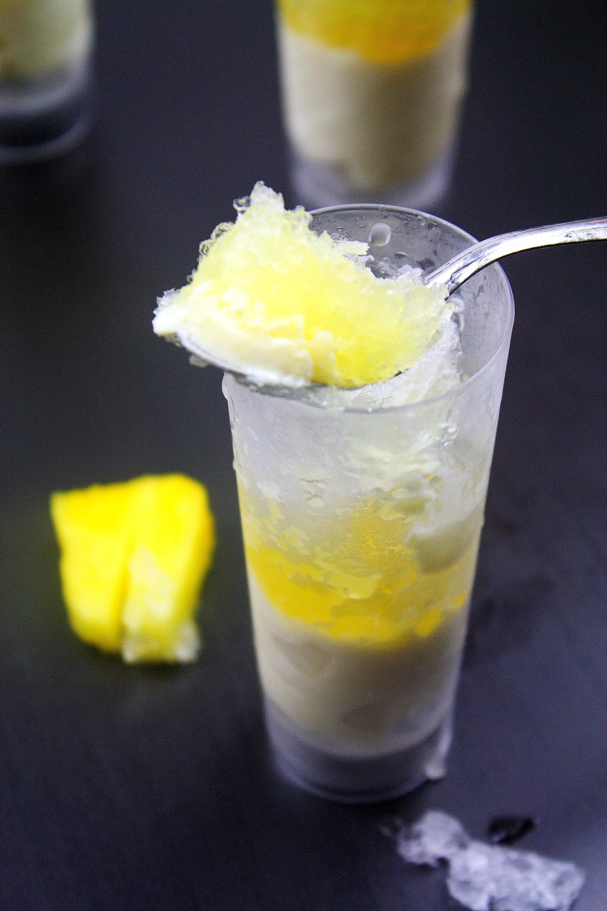 Pineapple Mimosa Granita