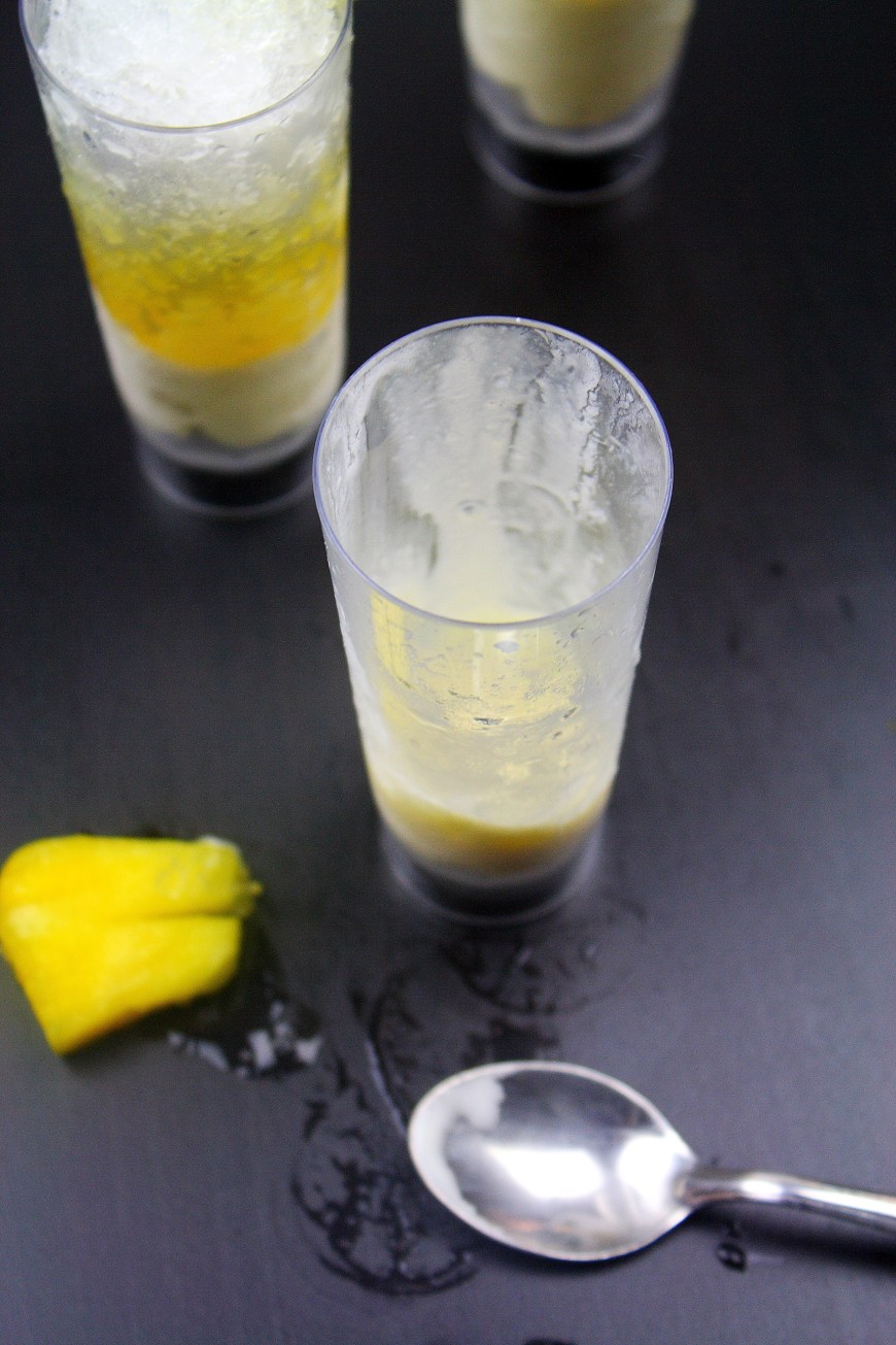 Pineapple Mimosa Granita