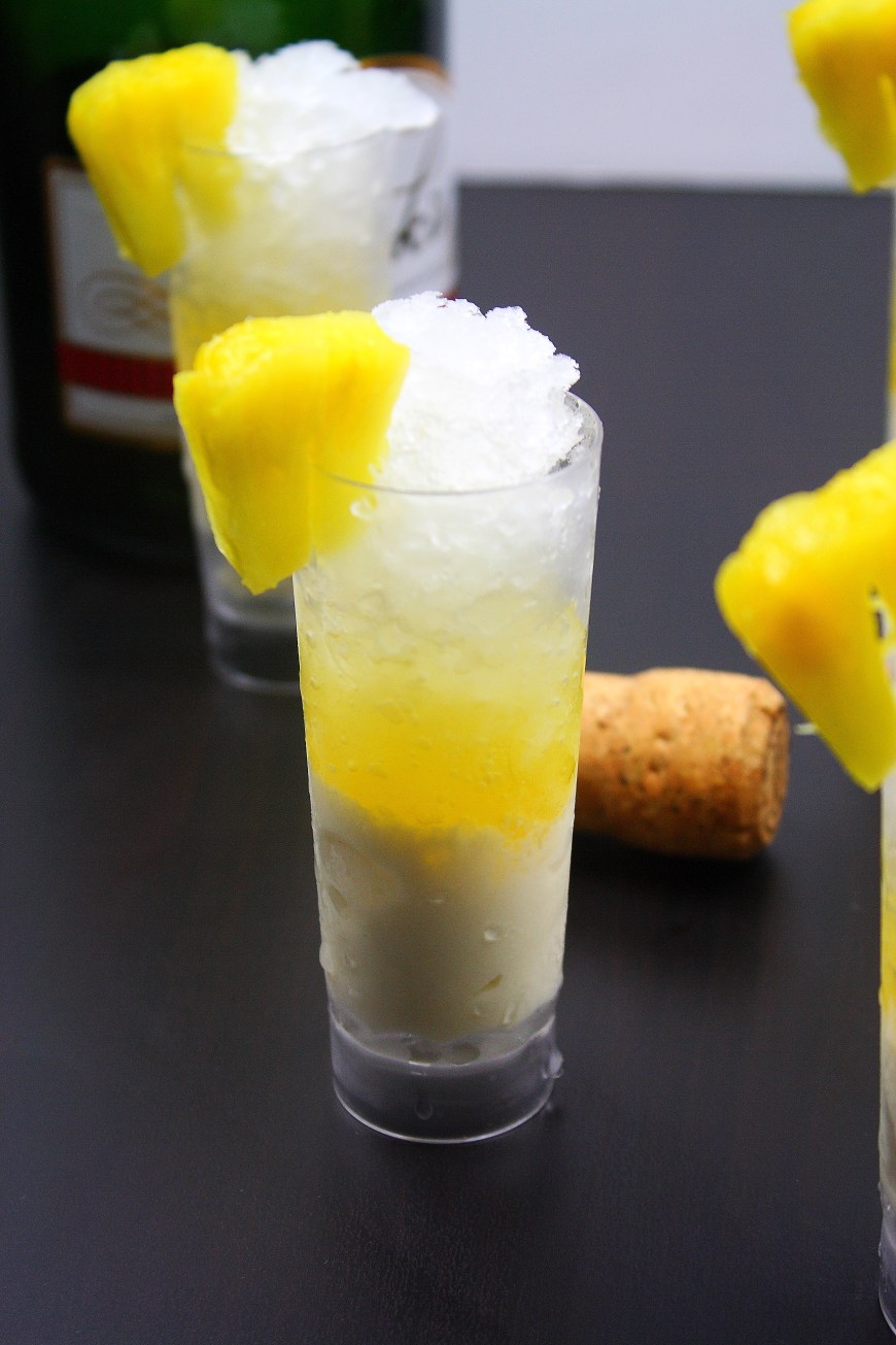 Pineapple Mimosa Granita