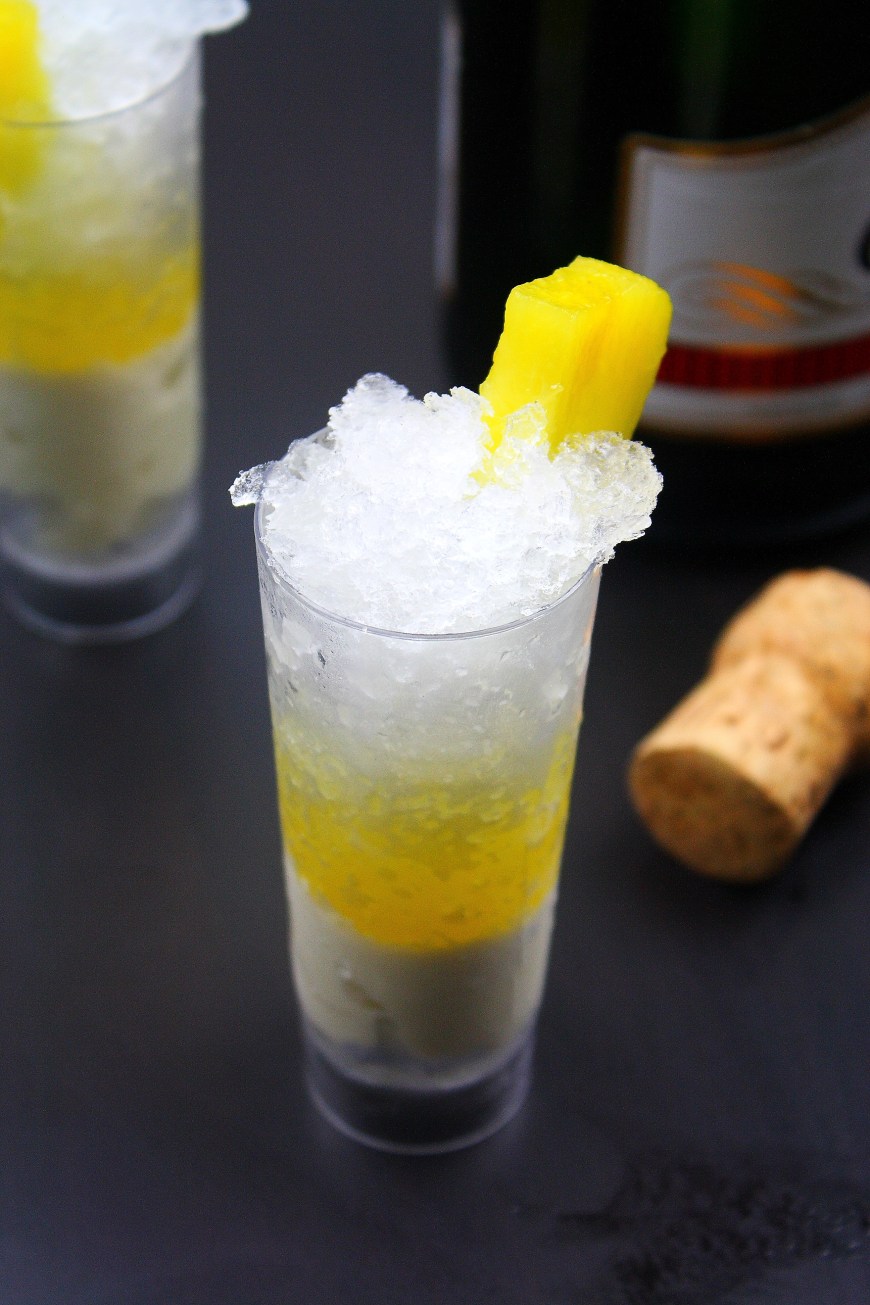 Pineapple Mimosa Granita